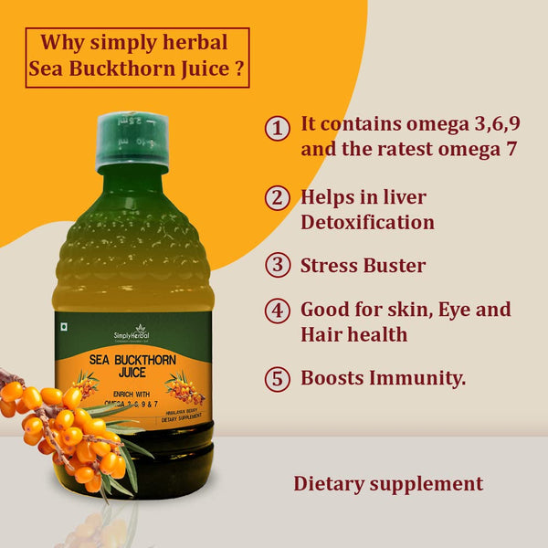 Simply Herbal Simply Herbal Sea Buckthorn Juice – 400 ML