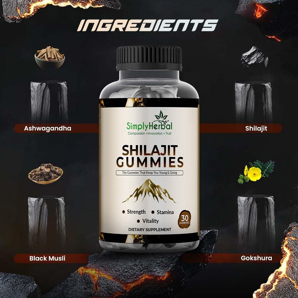 simply herbal Simply Herbal Shilajit Gummies