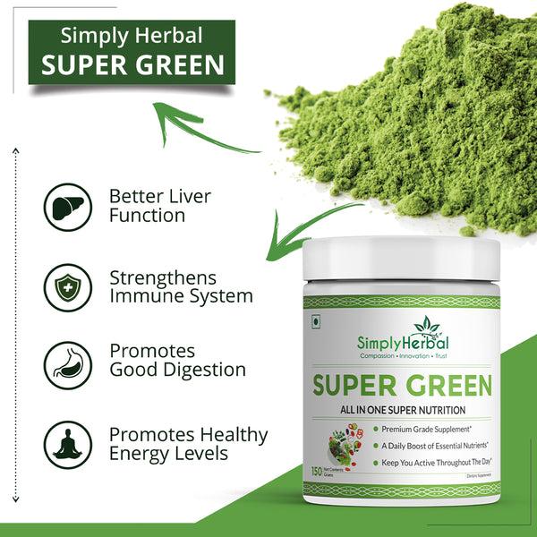 Simply Herbal Simply Herbal Supper Green Herbs Powder – 150g