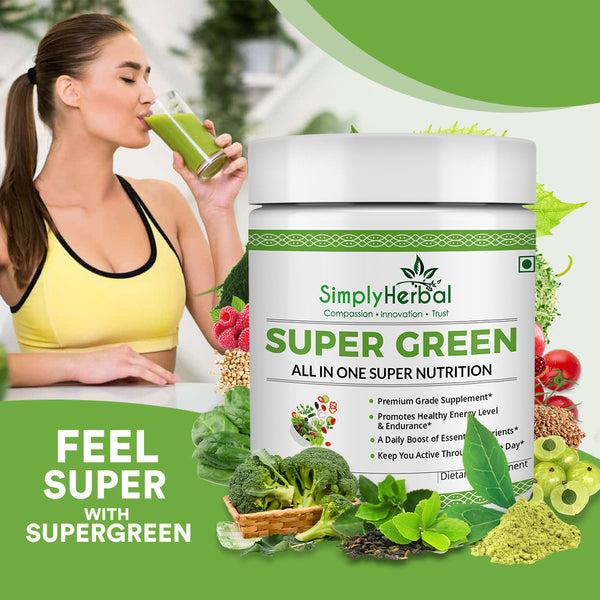 Simply Herbal Simply Herbal Supper Green Herbs Powder – 150g