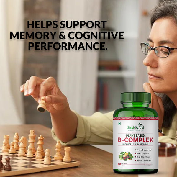 Simply Herbal Simply Herbal Vitamin B Complex Capsule |60 Capsules