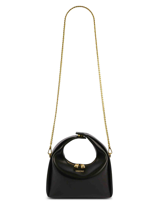 Sinbono Medium Vienna Top Handle Crossbody Bag - Black