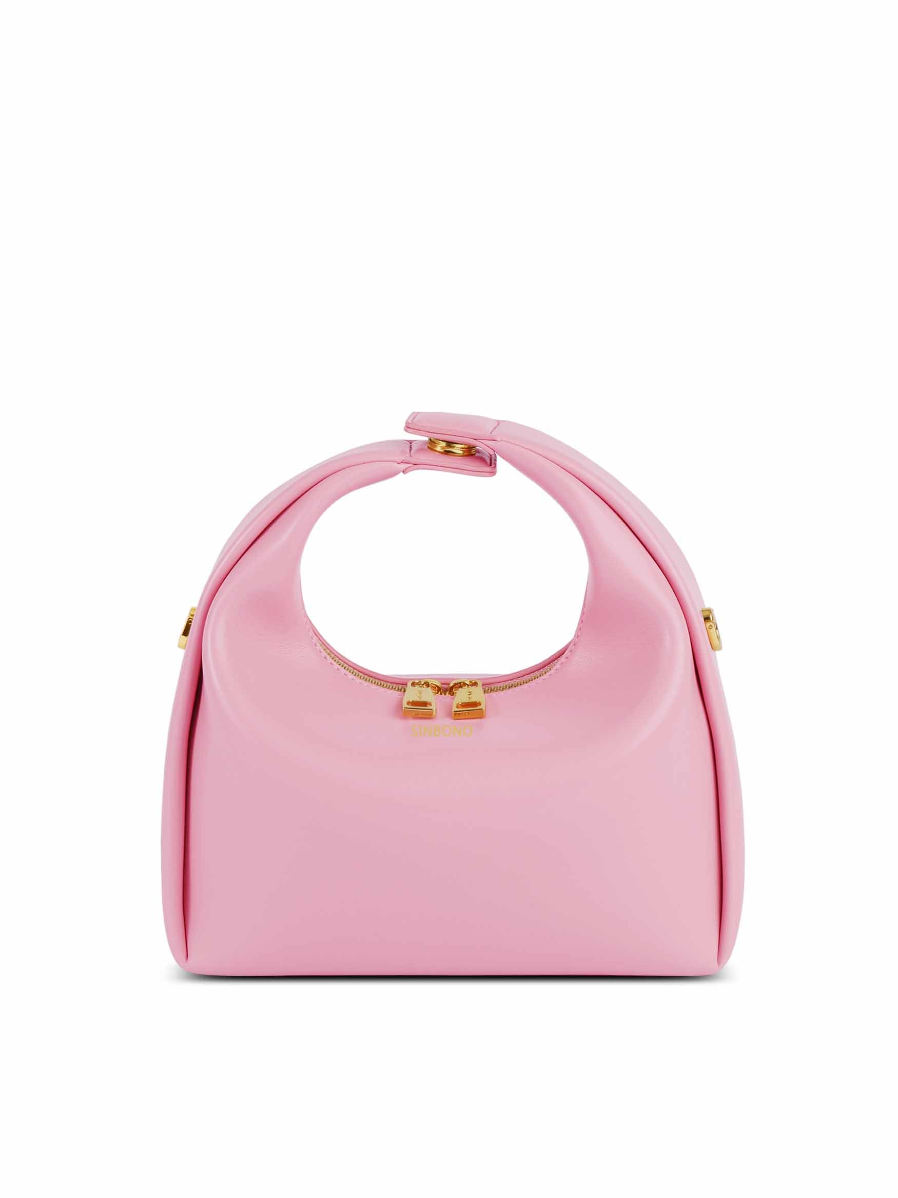 sinbono Medium Vienna Top Handle Crossbody Bag - Pink