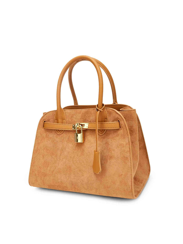 Sinbono Ramona Top Handle Crossbody Bag - Light Brown
