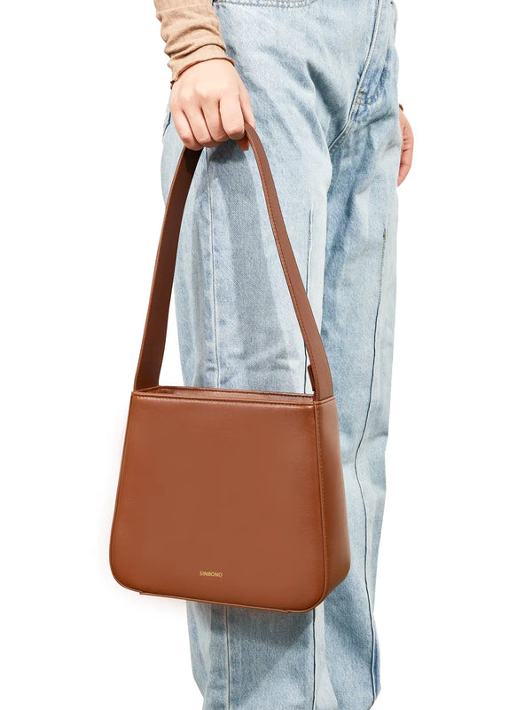 Sinbono Betty Shoulder Bag- Brown