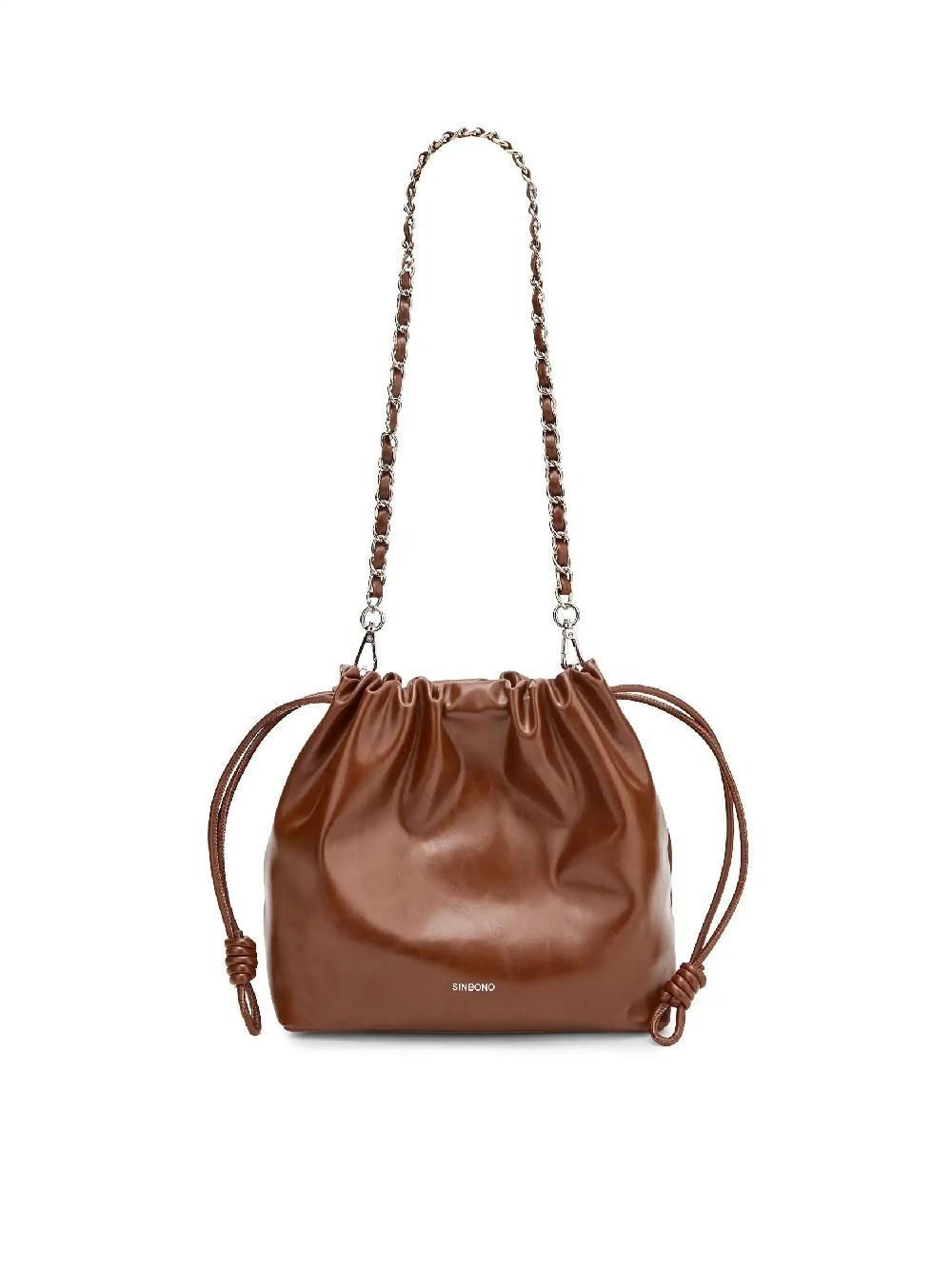 sinbono Clara Shoulder Crossbody Bag - Brown