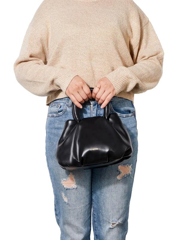 Sinbono Gal Top Handle Crossbody Bag - Black