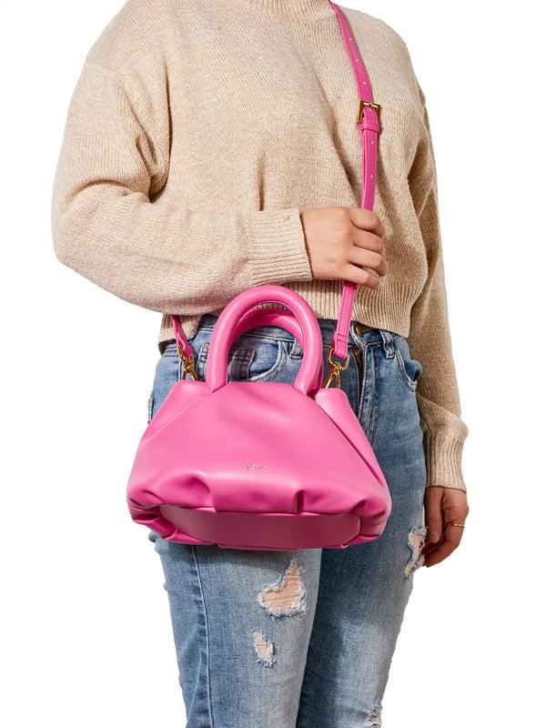 Sinbono Gal Top Handle Crossbody Bag - Bright Pink