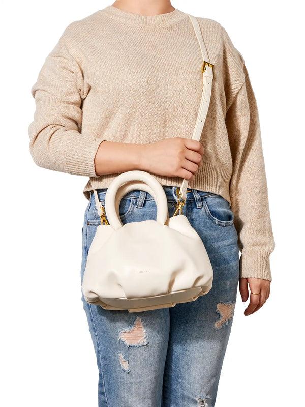 Sinbono Gal Top Handle Crossbody Bag - Ivory
