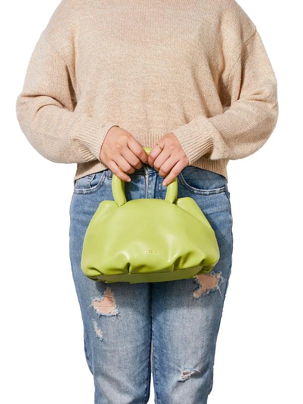 Sinbono Gal Top Handle Crossbody Bag - Lime Green