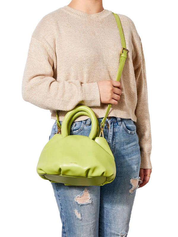 Sinbono Gal Top Handle Crossbody Bag - Lime Green