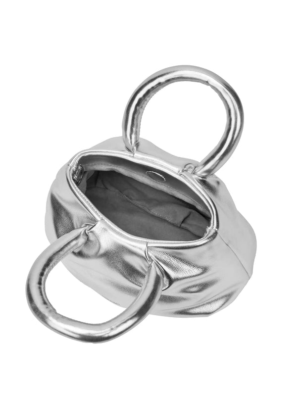 Sinbono Gal Top Handle Crossbody Bag - Silver