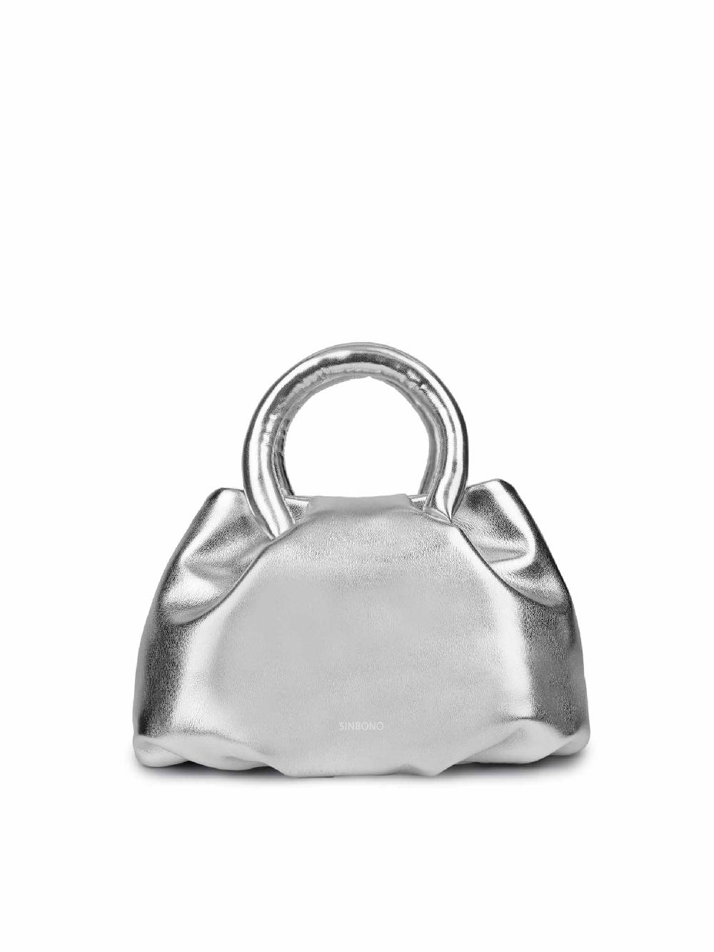 sinbono Gal Top Handle Crossbody Bag - Silver