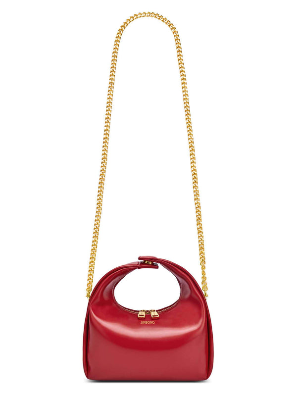 Sinbono Medium Vienna Top Handle Crossbody Bag - Red