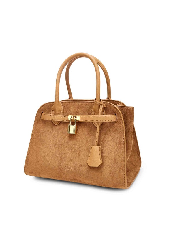 Sinbono Ramona Top Handle Crossbody Bag - Brown
