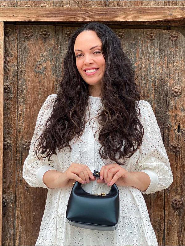 Sinbono Vienna Top Handle Crossbody Bag - Black