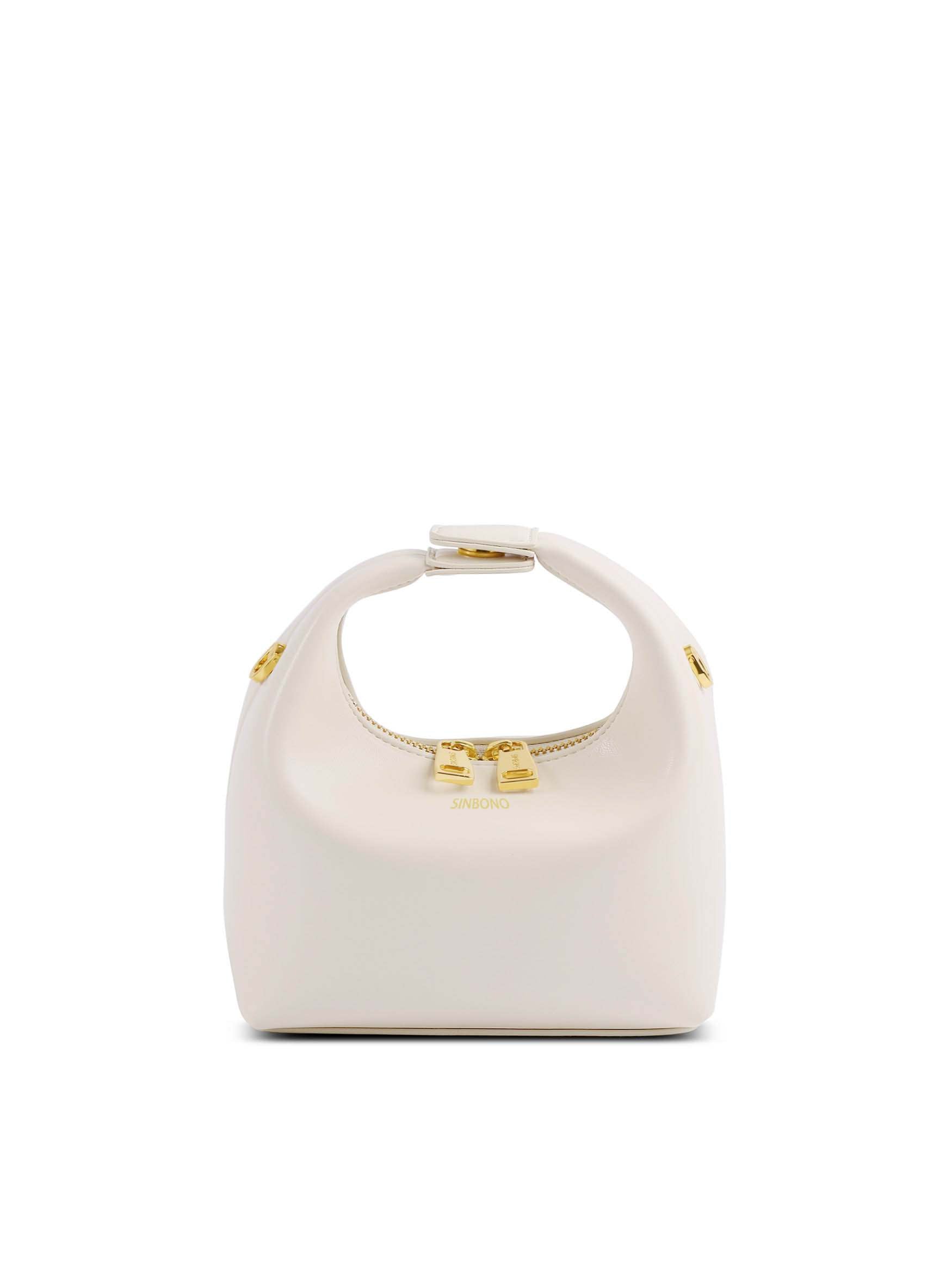 sinbono Vienna Top Handle Crossbody Bag - Ivory
