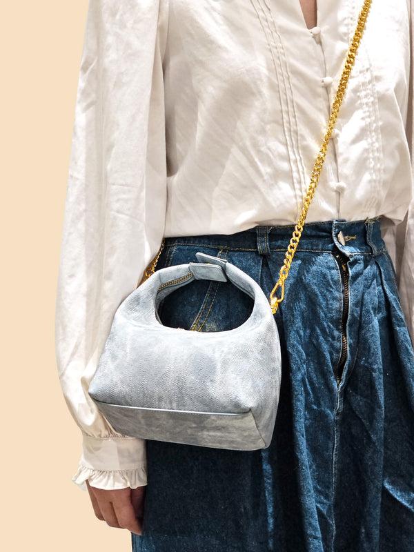 Sinbono Vienna Top Handle Crossbody Bag - Mist Blue