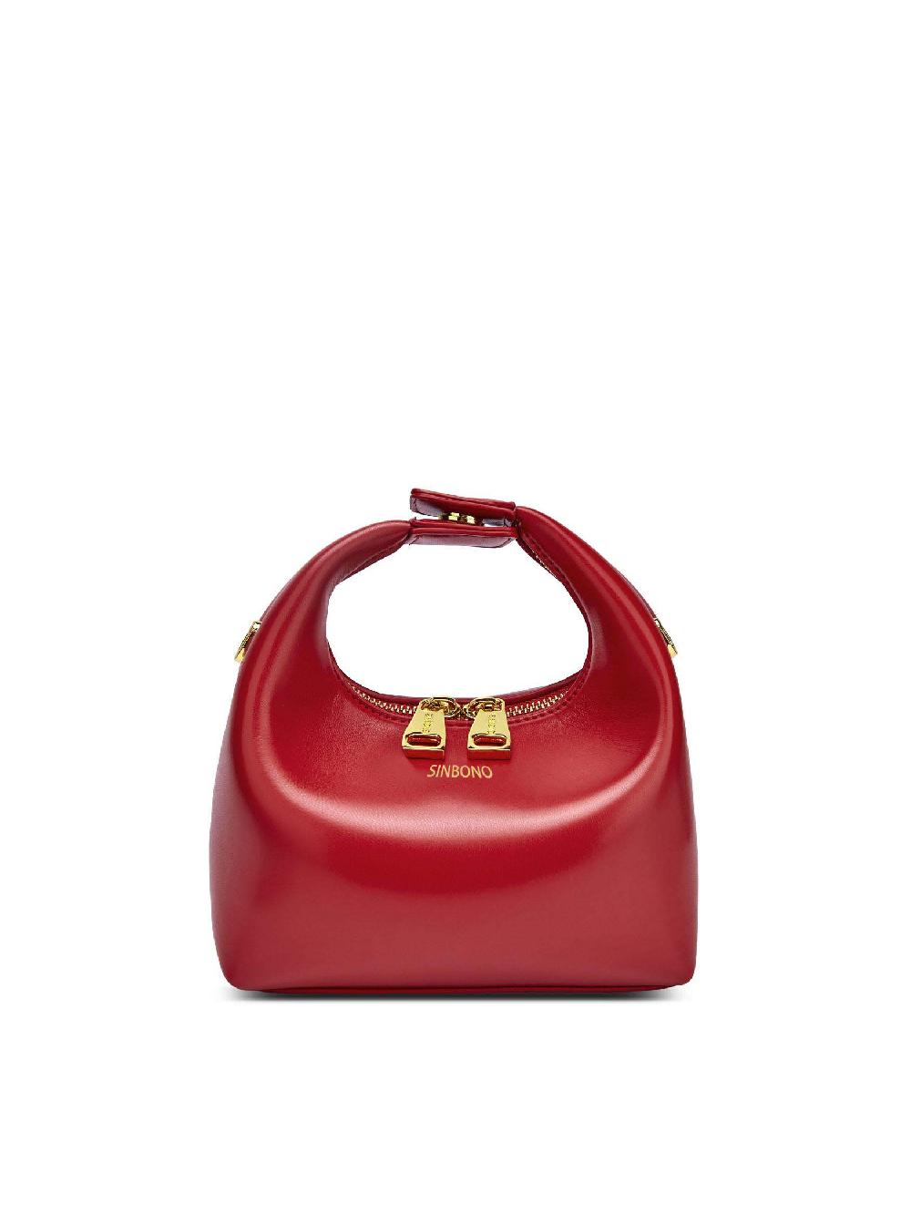 sinbono Vienna Top Handle Crossbody Bag - Red