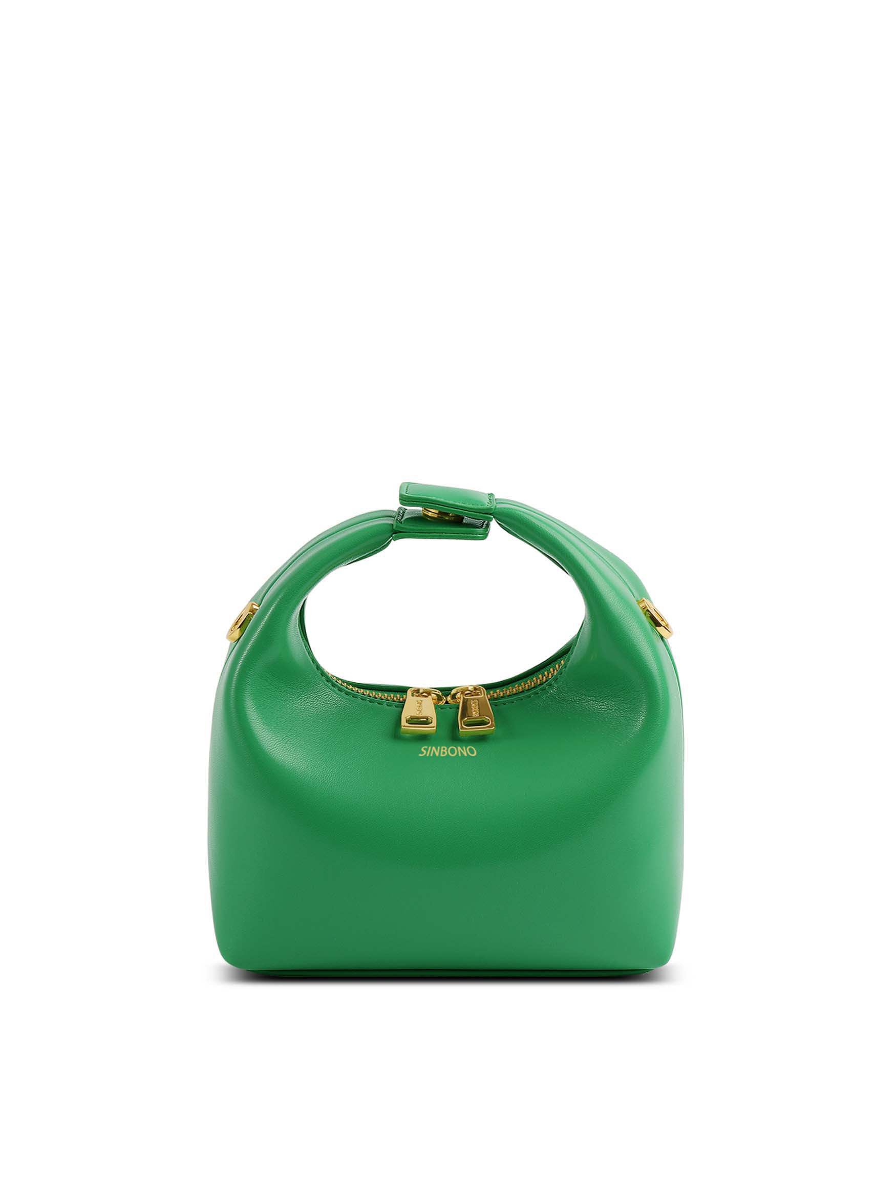 sinbono Vienna Top Handle Crossbody Bag - Grass Green