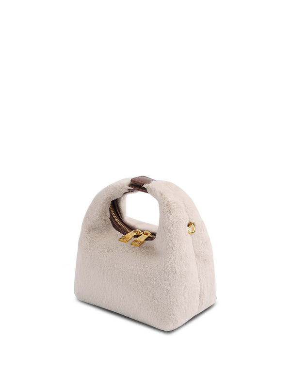 Sinbono Vienna Top Handle Crossbody Bag- Light Beige