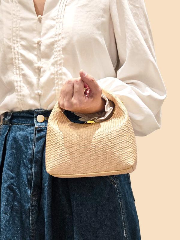 Sinbono Vienna Top Handle Crossbody Bag - Milk Yellow