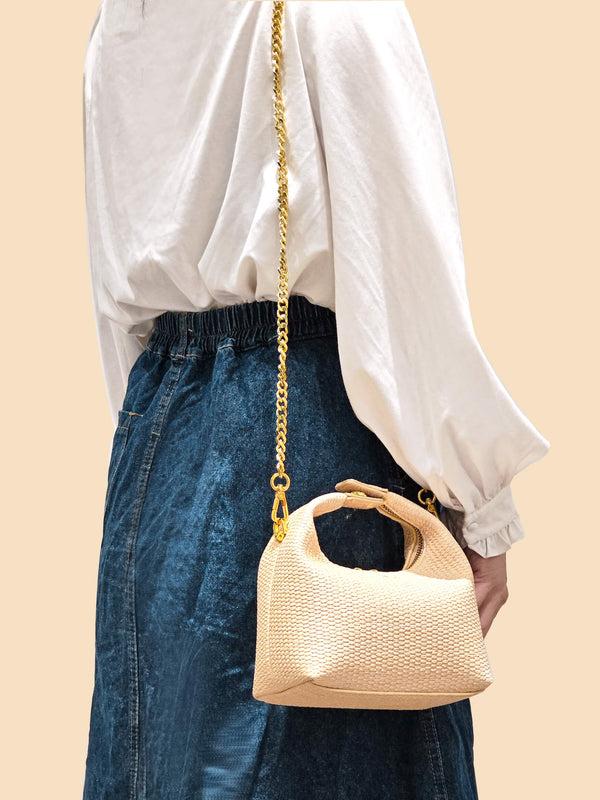 Sinbono Vienna Top Handle Crossbody Bag - Milk Yellow