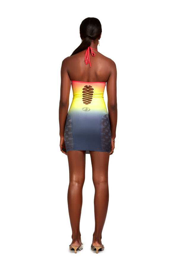 Sinead Gorey SG X SELFRIDGES- Seamless Dress With Gradient Print