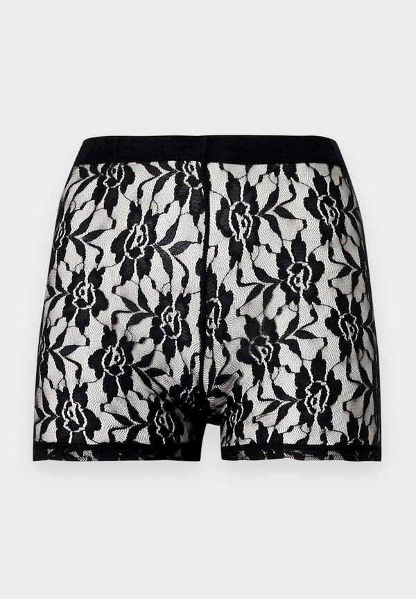 Sinead Gorey Black Rose Lace Shorts