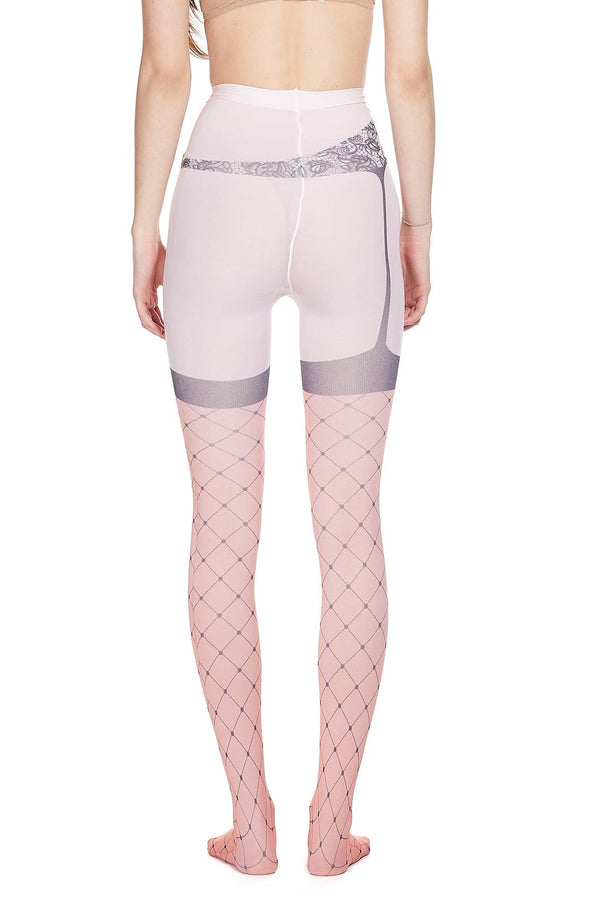 Sinead Gorey Bow Suspender Tights