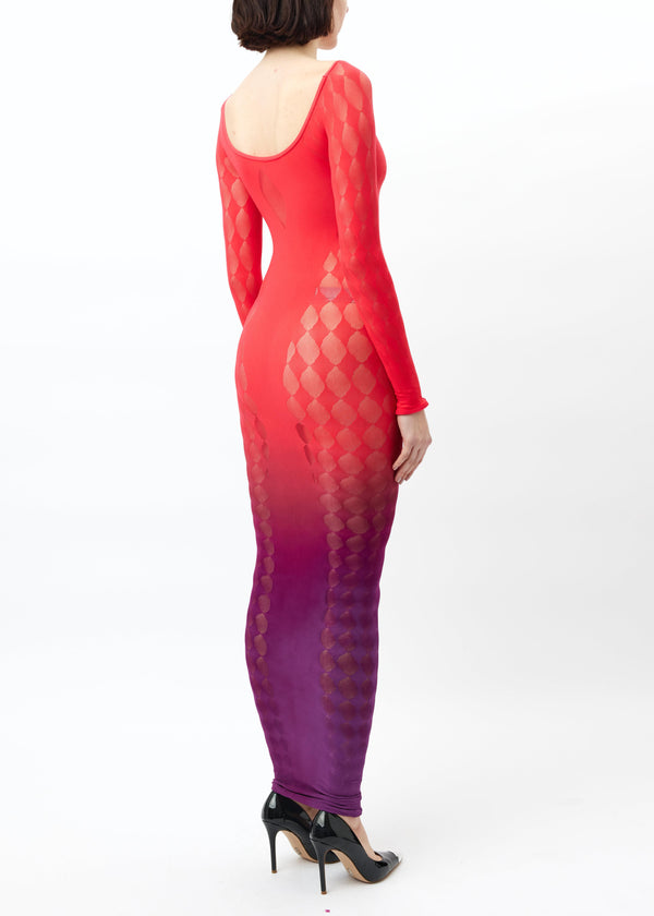 Sinead Gorey Diamond Seamless Maxi Dress