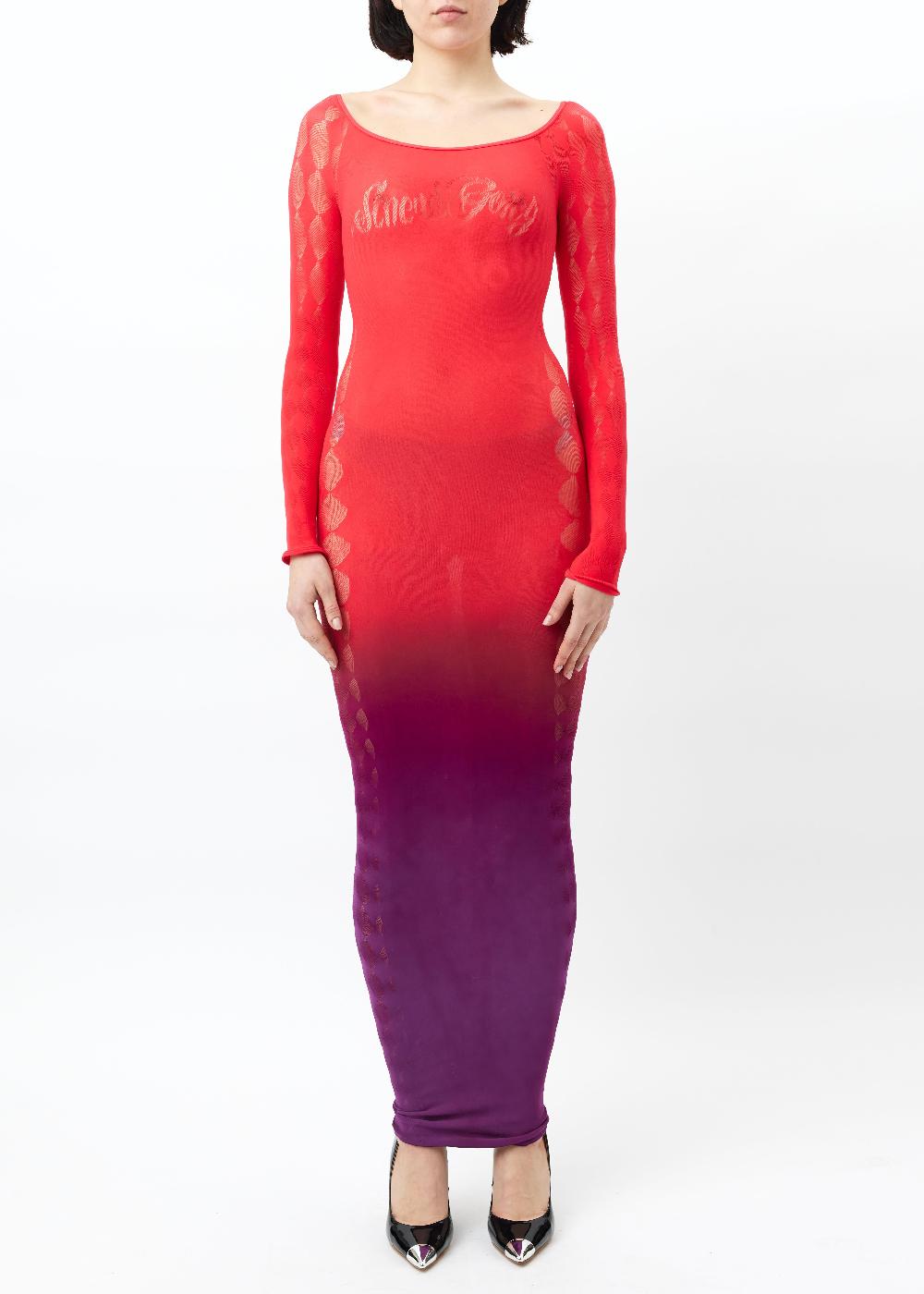 sinead gorey Diamond Seamless Maxi Dress