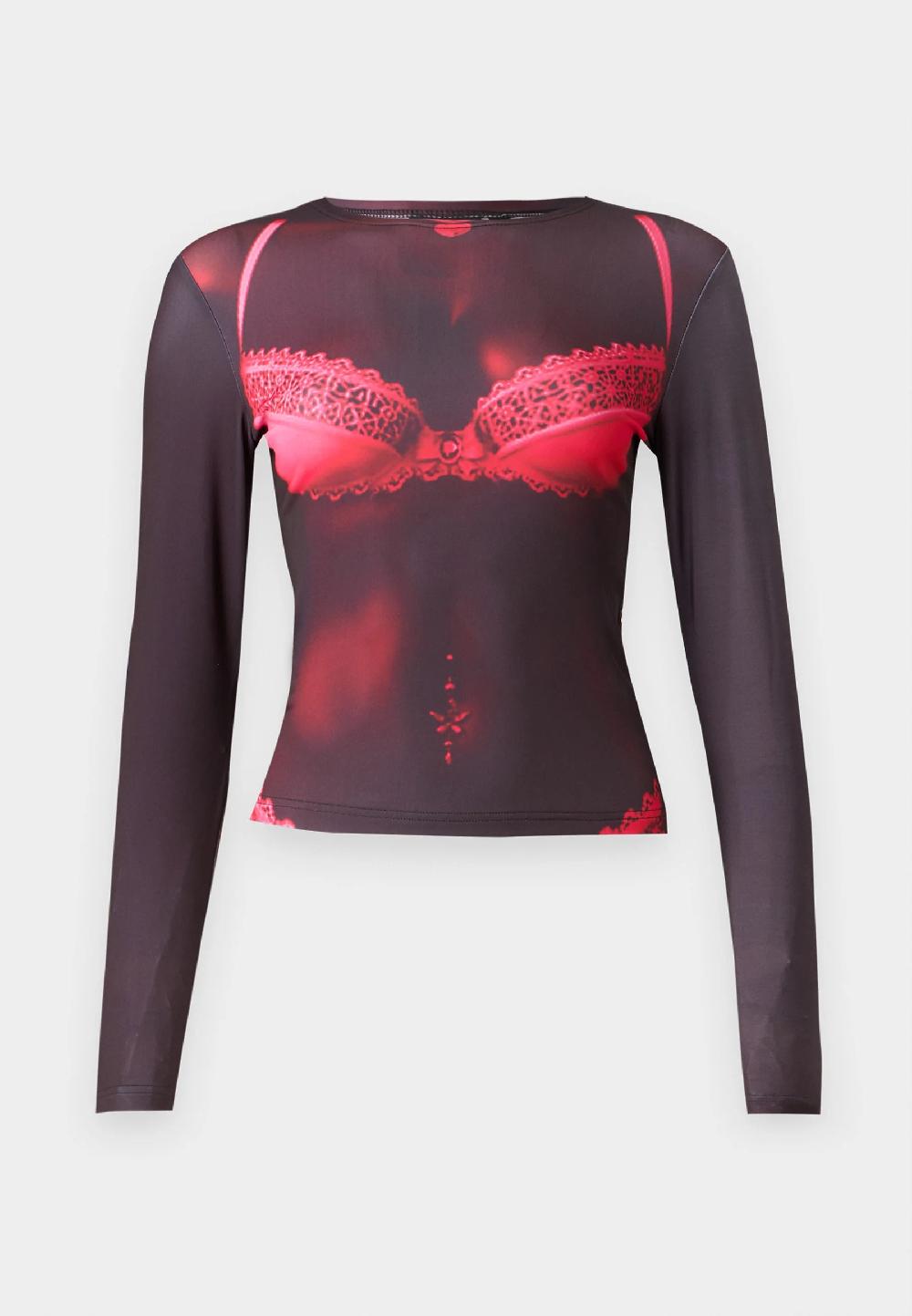 sinead gorey Lingerie Printed Curve Enhancing Top