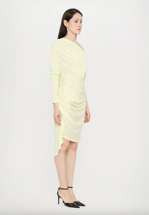 Sinead Gorey Stripe Hacienda Jersey Dress