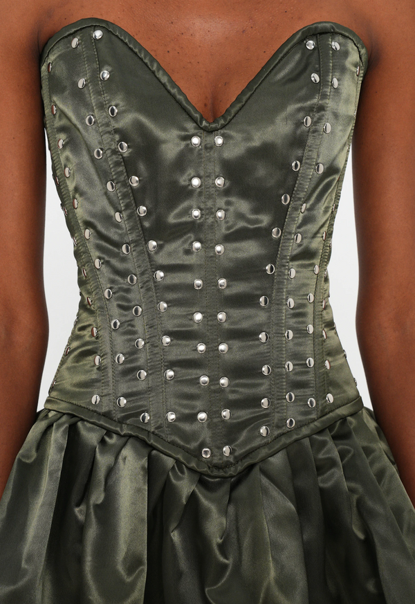 Sinead Gorey Studded Corset Mini Dress