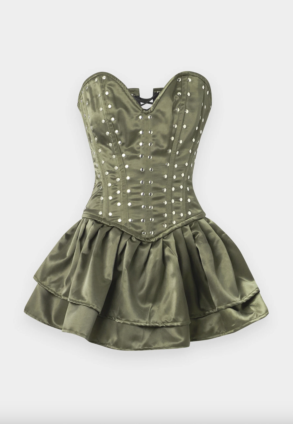 sinead gorey Studded Corset Mini Dress