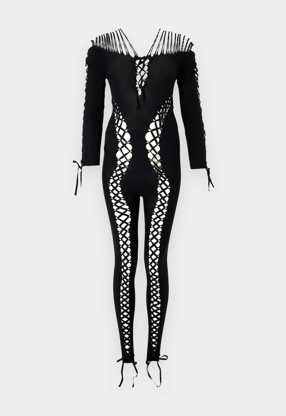 sinead gorey Tie-Up Seamless Jumpsuit