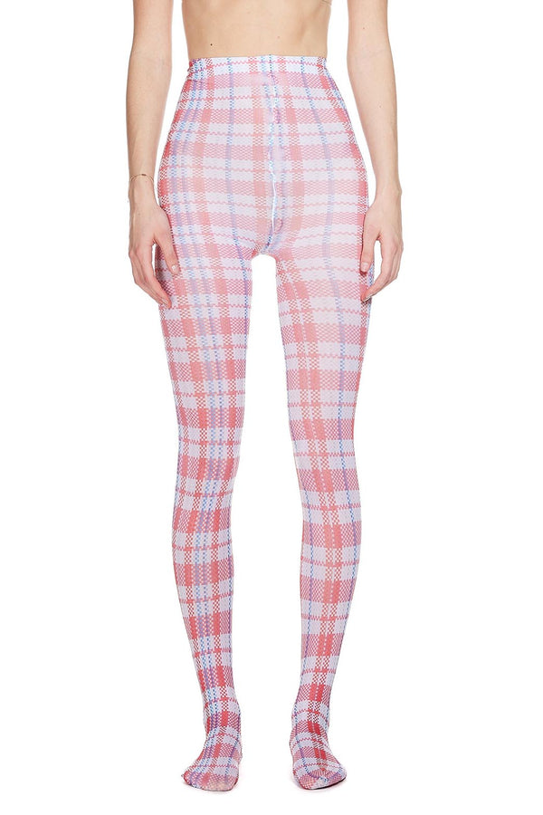 Sinead Gorey Washing-Bag Print Tights