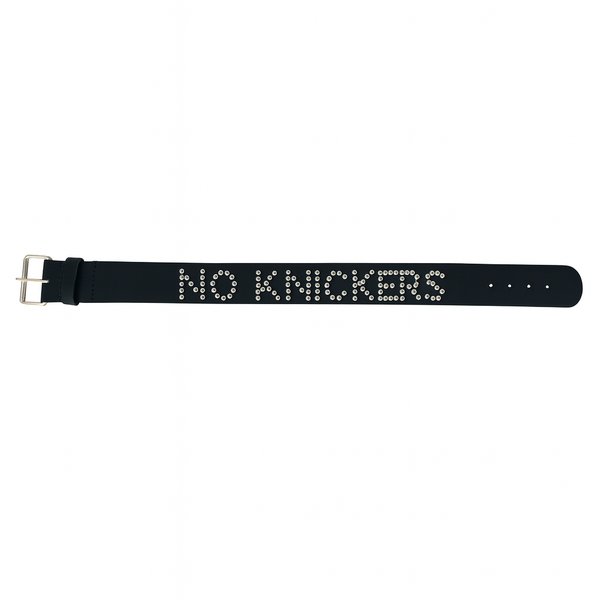 Sinead Gorey Word Studded Leather Belt
