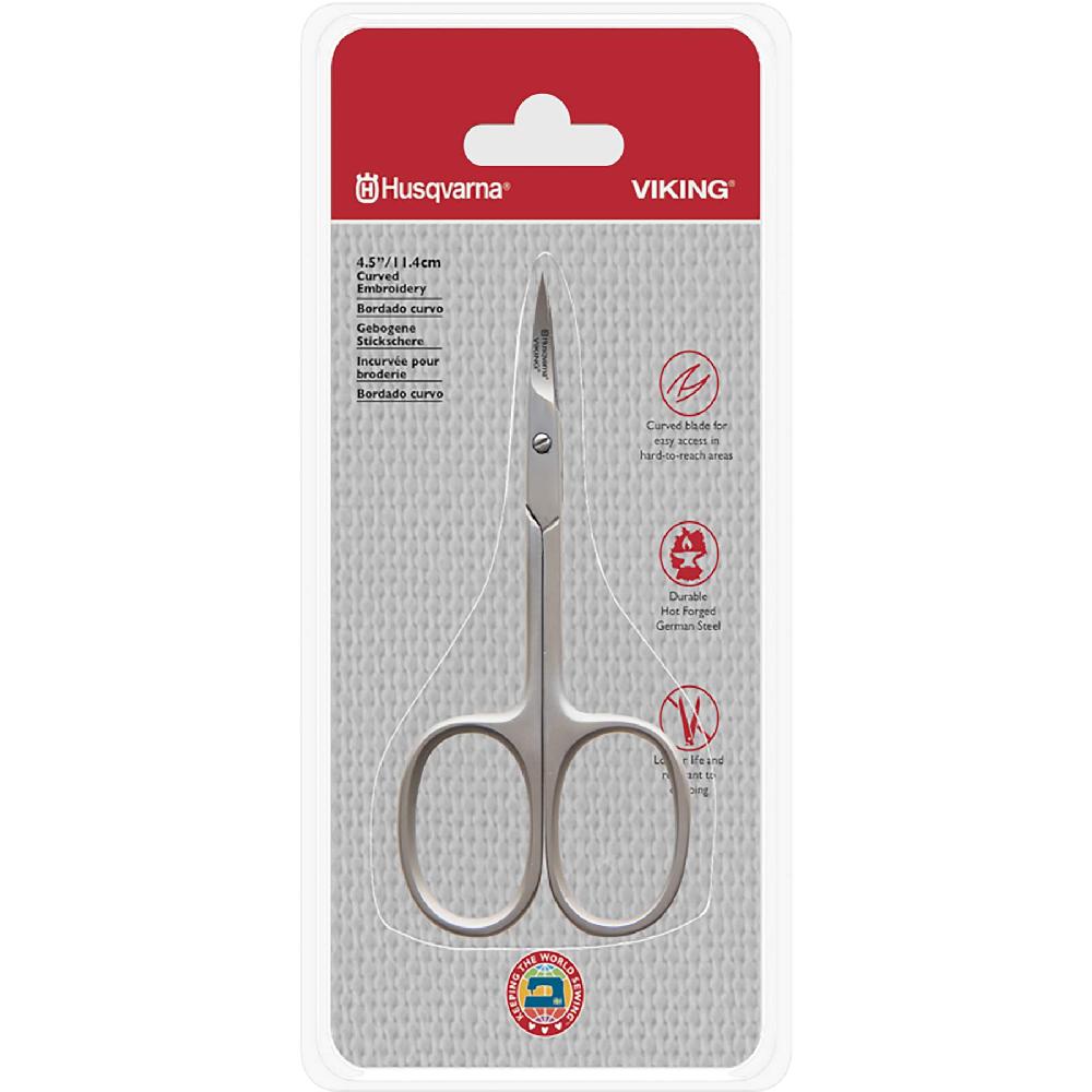Singer HUSQVARNA® VIKING® 3.5in/8.9cm Curved Embroidery Scissor