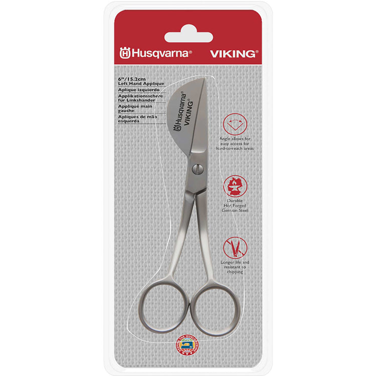 singer HUSQVARNA® VIKING® 6in/15.2cm Left Hand Applique Scissor