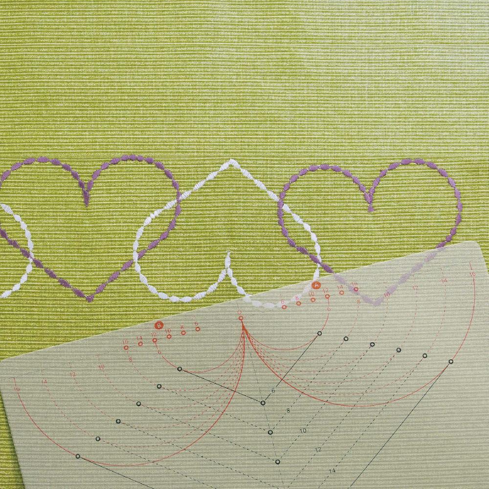 Singer HUSQVARNA® VIKING® Circular Attachment Templates