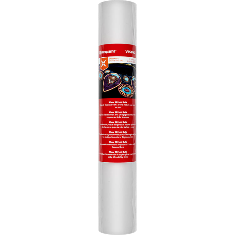singer HUSQVARNA® VIKING® Clear N Melt Stabilizer 12 Inches x 15 Yards