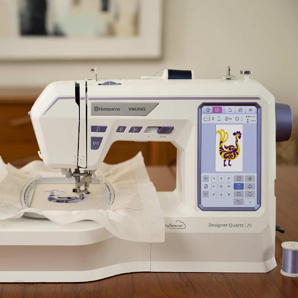 Singer HUSQVARNA® VIKING® DESIGNER QUARTZ™ 29 Sewing & Embroidery Machine