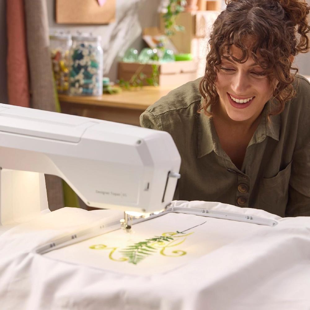 Singer HUSQVARNA® VIKING® DESIGNER TOPAZ™ 65 Sewing & Embroidery Machine Embroidery Month Bundle