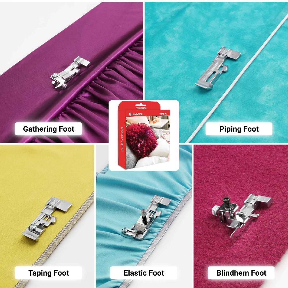 Singer HUSQVARNA® VIKING® HUSKYLOCK™ S21 Overlock Machine Bundle