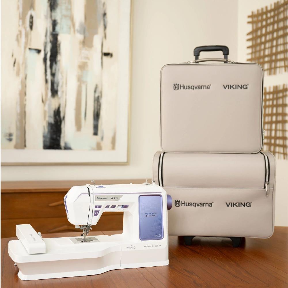 Singer HUSQVARNA® VIKING® Machine & Embroidery Unit Luggage Set
