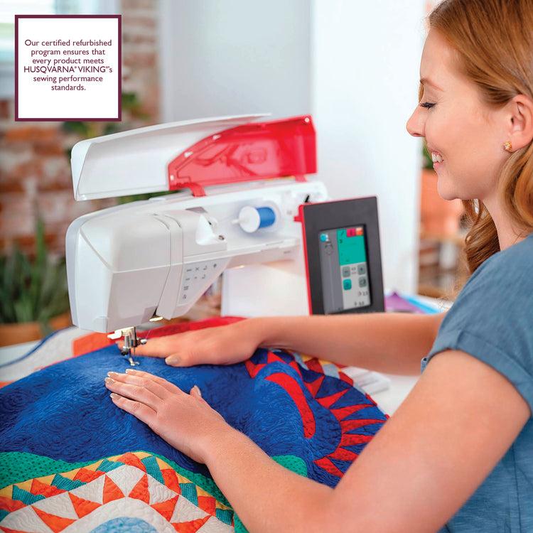 singer HUSQVARNA® VIKING® Refurbished BRILLIANCE™ 75Q Sewing Machine
