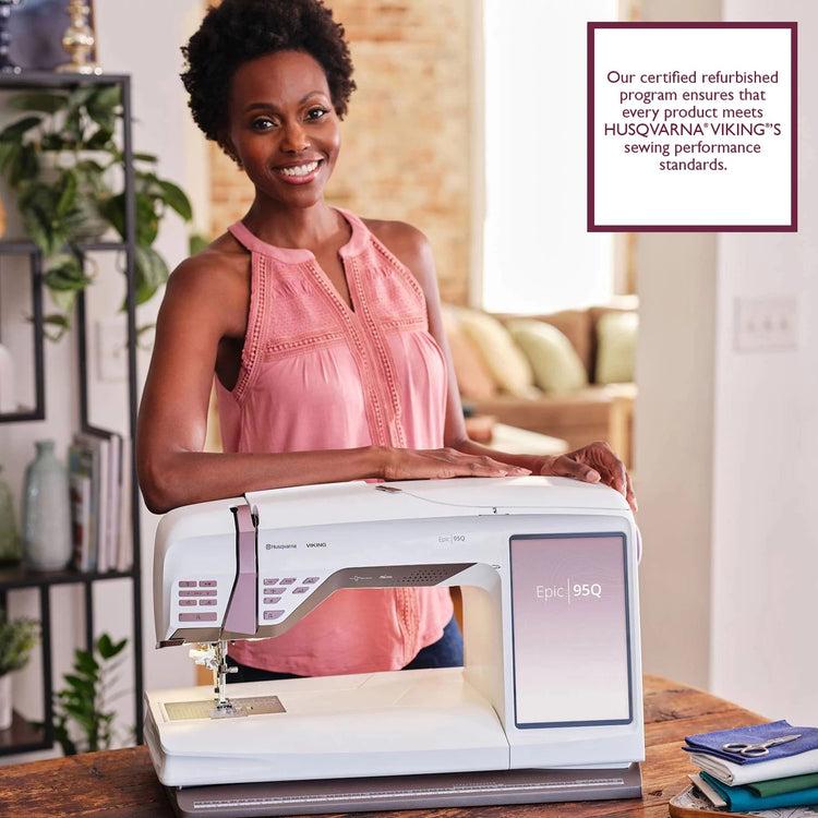 singer HUSQVARNA® VIKING® Refurbished EPIC™ 95Q Sewing Machine