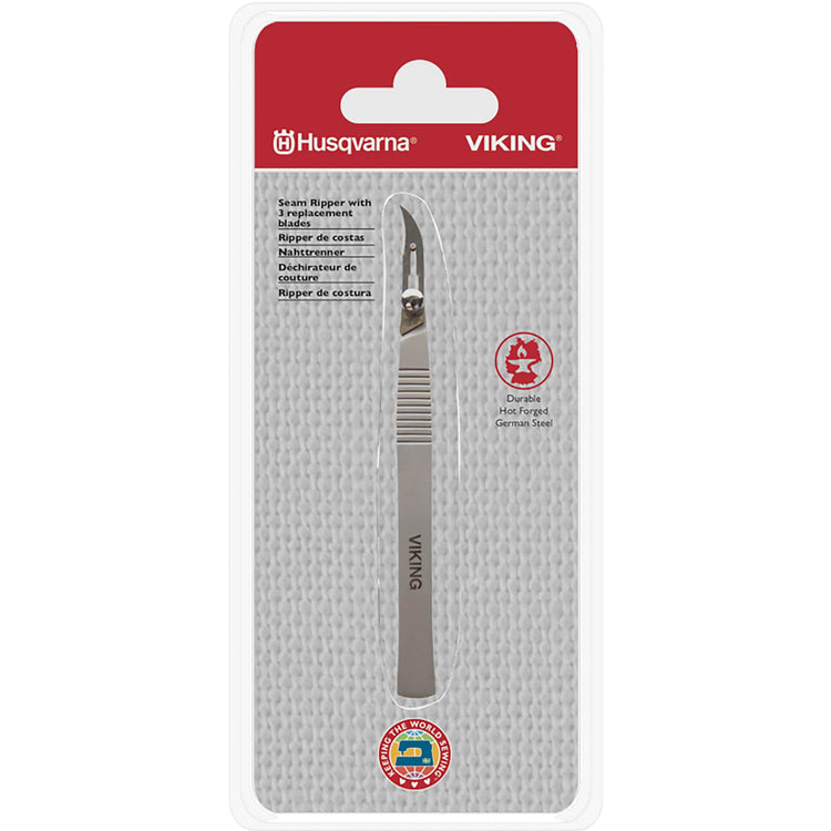singer HUSQVARNA® VIKING® Seam Ripper With 3 Replacement Blades